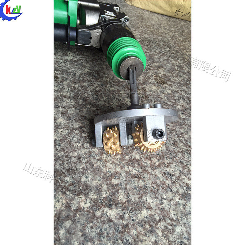 热销电动机凿毛机混凝土地面拉毛手持式冲击式金刚石三头墙壁打磨