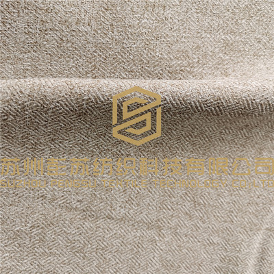 【吴江盛泽麻布】涤纶阳离子双色原产地龙骨麻涤纶沙发座椅面料