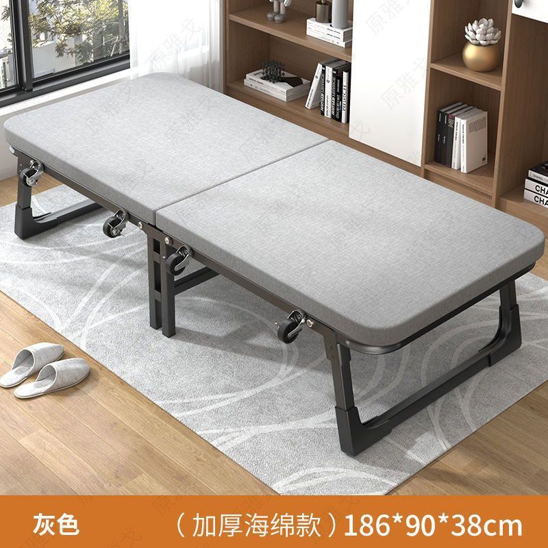 折叠床单人床家用办公室午休床简易床床便携陪护木板床出租屋铁床