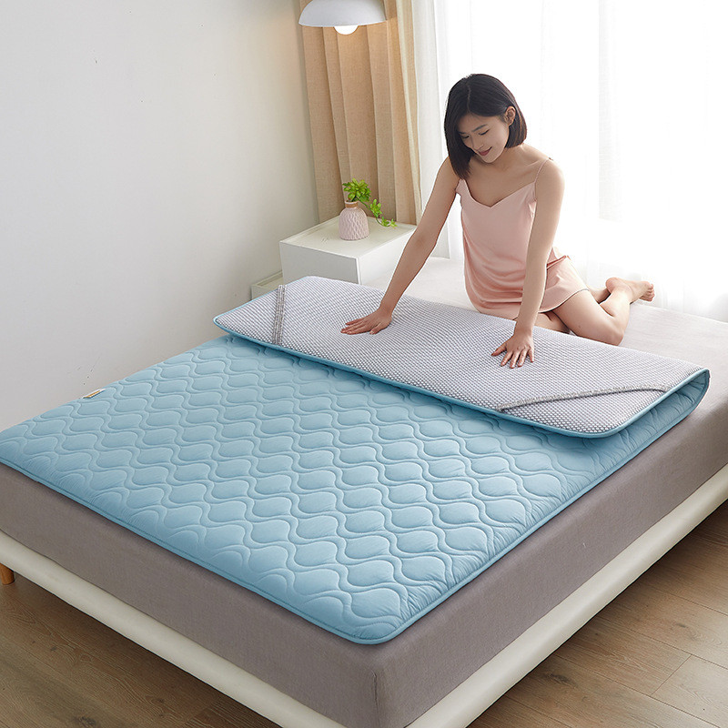 加厚磨毛乳胶床垫学生宿舍防滑软垫子单双人寝室床褥床护垫可水洗