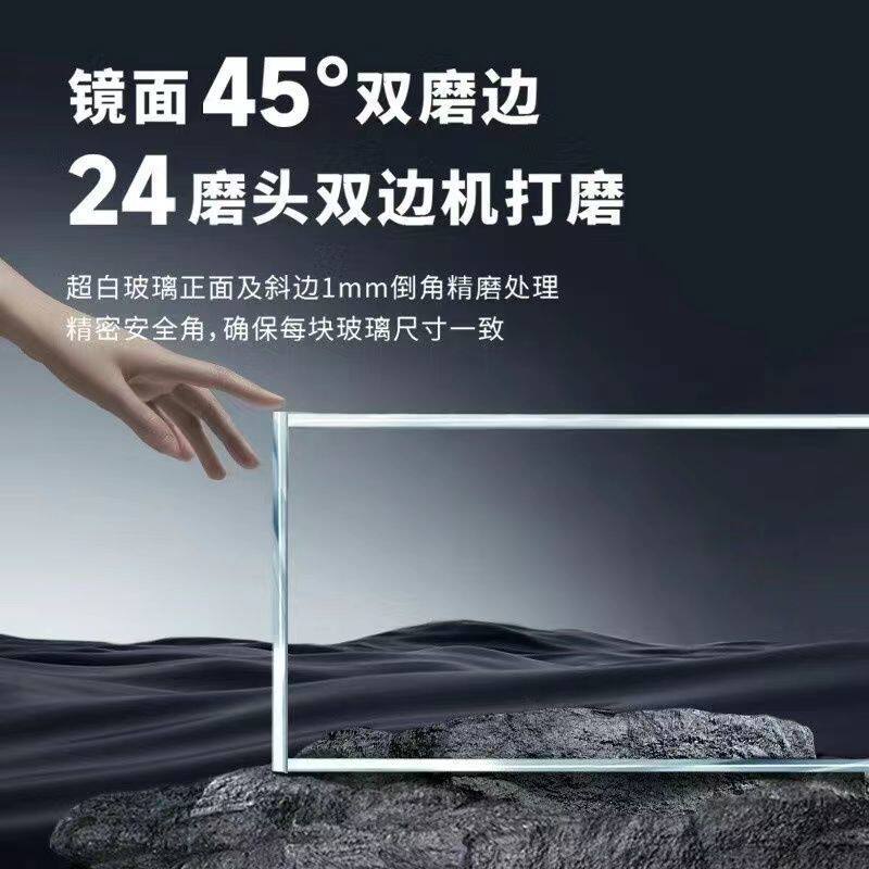 龙鱼缸白大型代销玻璃鱼缸桌面客厅小型一件批发热白方代货