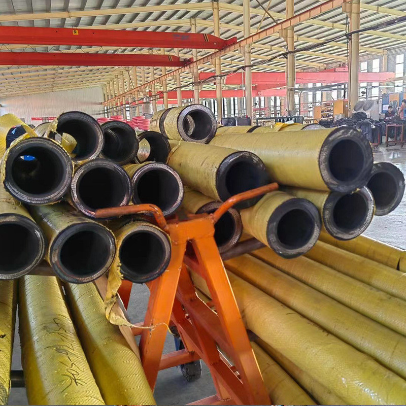 高压胶管液压油管煤矿用橡胶管编织液压油管总成工程机械用钢丝