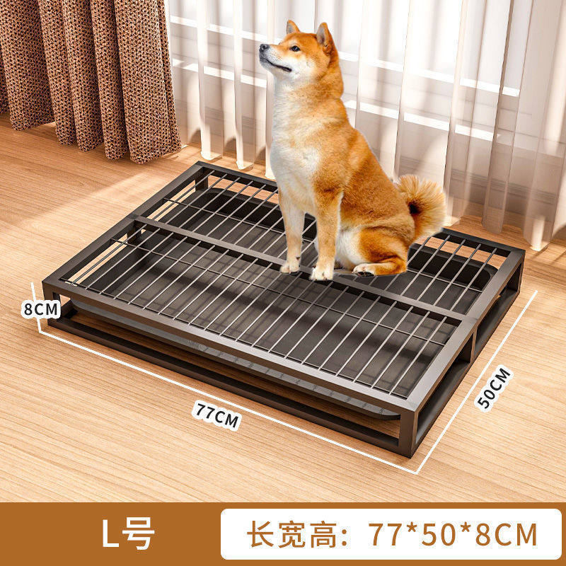 狗厕所大中小型犬抽屉式尿盆便盆防踩加固可冲水收藏送【诱导剂】