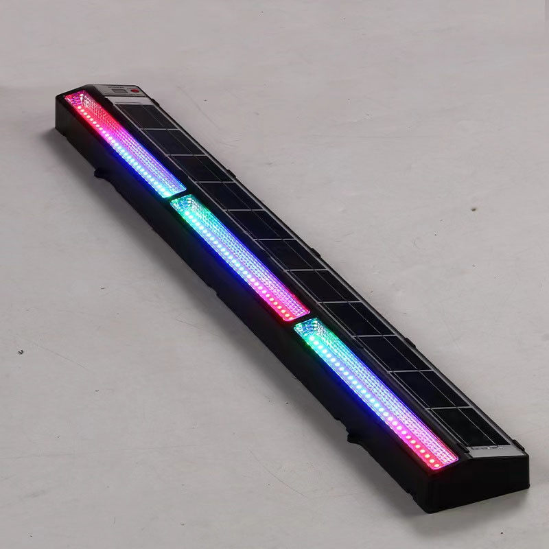 太阳能一体化洗墙灯户外防水七彩庭院灯led亮化照明墙壁灯轮廓灯