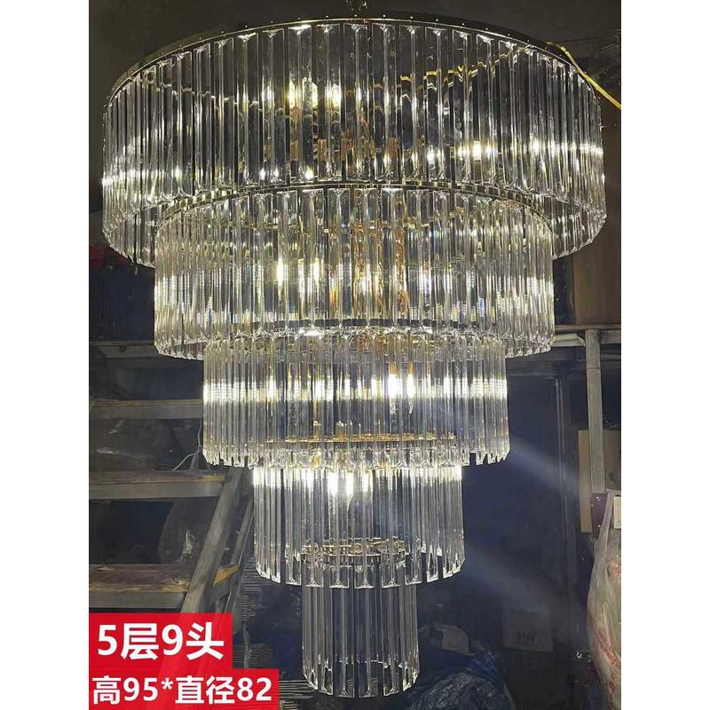 新款婚礼堂银色冰条道具灯路引欧式婚庆珠帘吊坠舞台发光路引道具