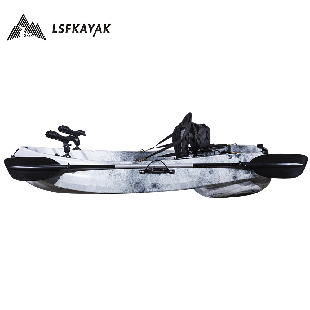 2米单人船单人平台舟钓鱼手划艇单人钓鱼船单人单人艇马达艇