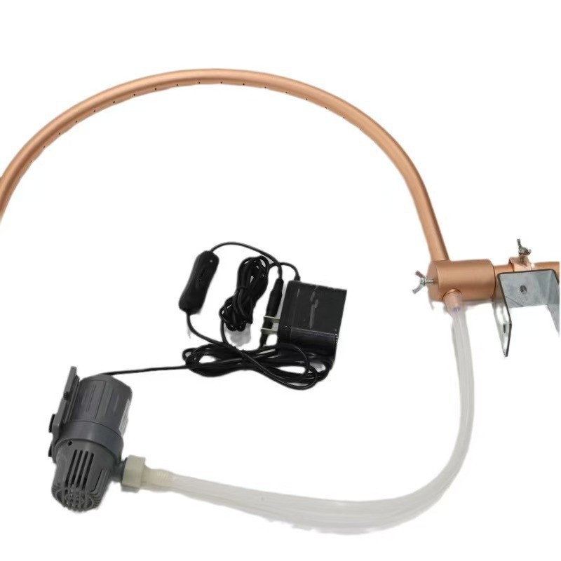 发廊专用水循环爆品理发店新款洗头床弯管抽水泵配件厂家直销