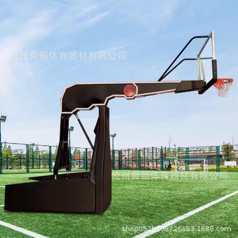 室外篮球架升降移动可地埋式室内小区公园休闲跑步运动健身篮球框