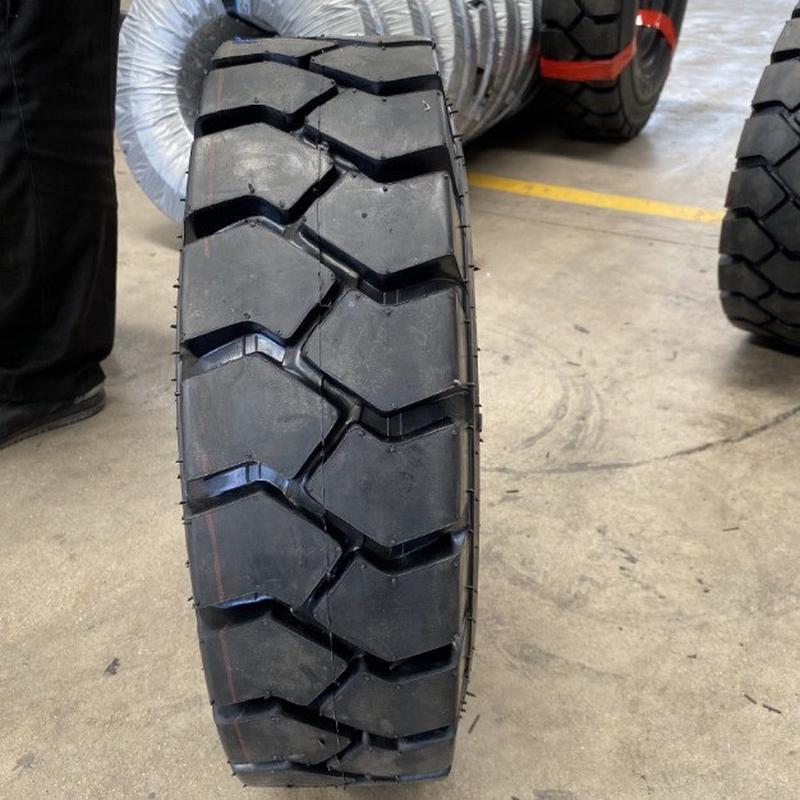 热销前进23×9-10/6.50实心轮胎实心叉车工业胎ob503花纹杭叉柳工
