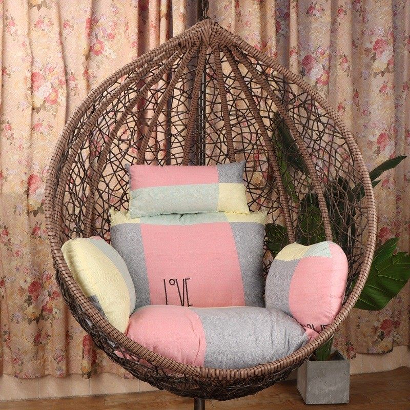 靠垫垫子靠背垫吊椅可拆洗坐垫摇篮秋千制吊篮藤椅坐垫圆形鸟巢,居家布艺,沙发垫,淘宝优惠券,粉丝福利购,淘宝优惠卷