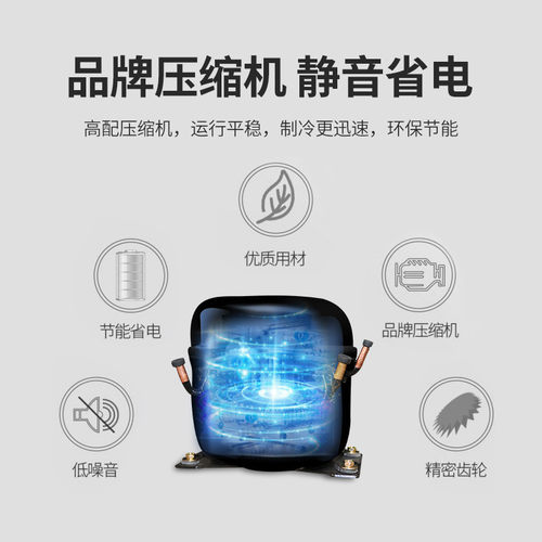 热销双开门玻璃展示柜立式保鲜柜直冷商用冰箱厨房不锈钢冷藏柜