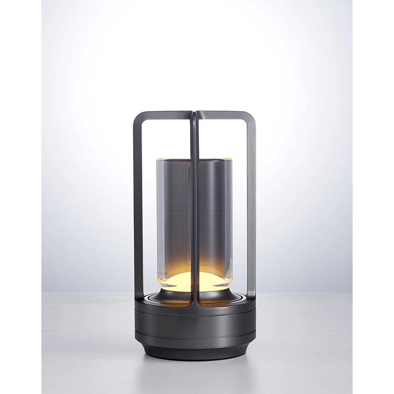 北欧优雅时尚充电可移动大理石台灯酒吧清吧简约装饰灯桌面led