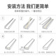 led灯槽线条灯铝合金u型线性卡槽铝槽明装 长条暗藏灯条带 硬嵌入式