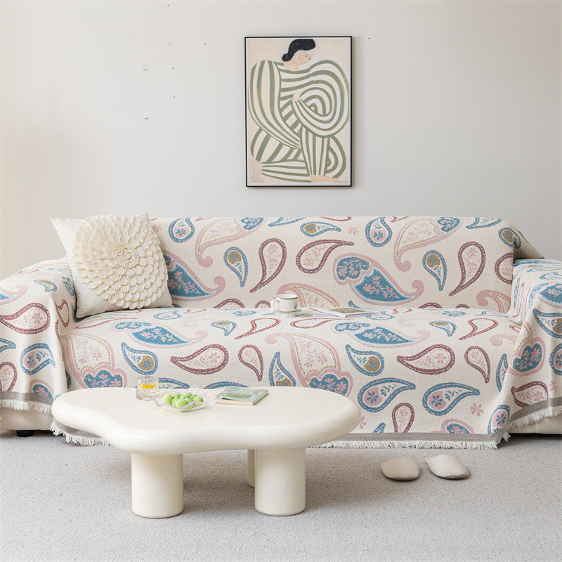 新款一整张沙发巾现代简约全盖防尘流行轻奢高级感沙发扶手盖布巾