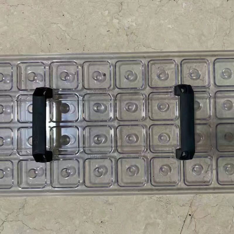 育苗穴盘塑料起苗器打孔器营养土压穴板压孔播种工具压坑