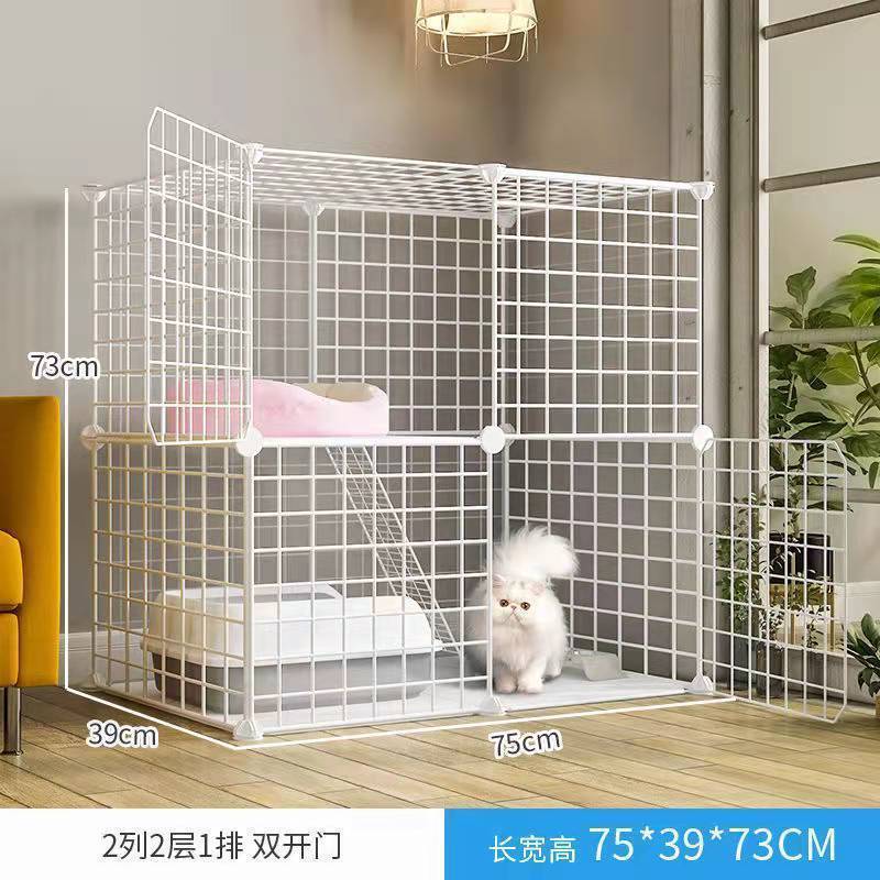 舍带厕所别墅超大自由空间室内空笼猫猫笼子家用三层小型猫咪猫窝