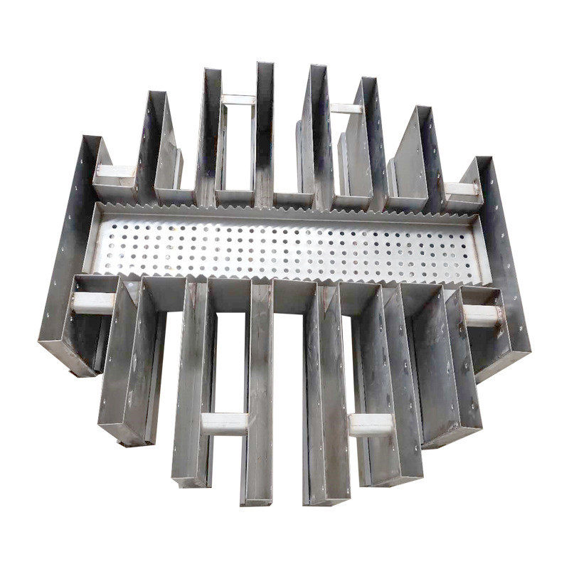 不锈钢液体分布器精馏塔集液器塔内件槽盘式槽式管式汽液分流器