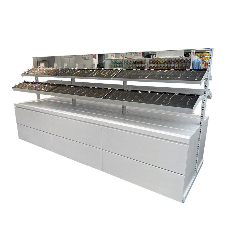 储物货架便利店kkv超市零食展示陈列百货彩妆文具店宠物店置物架