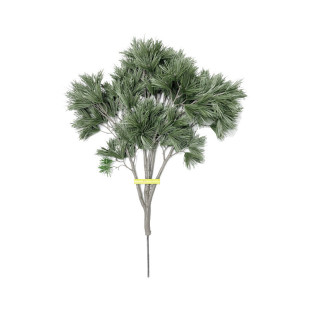 仿真松树松枝迎客松树叶盆景装饰植物假树绿植松树圣诞松枝假造景