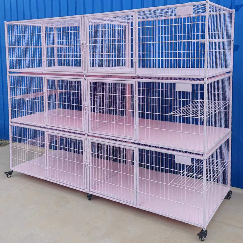 新品平板三层繁殖猫笼宠物店展示寄养猫舍繁育更舒适1.61.12.1米