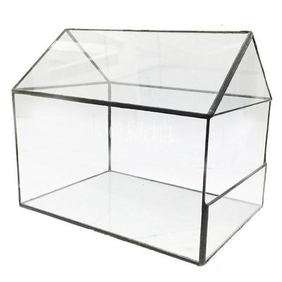 16016c包邮工厂直销几何多肉玻璃花房玻璃瓶暖房花盆微景观工艺品