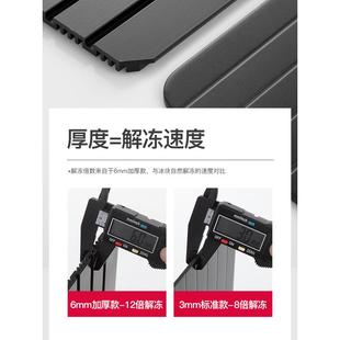 快速解冻板牛排解冻盘化厨房家用切菜砧板肉类水果 日式