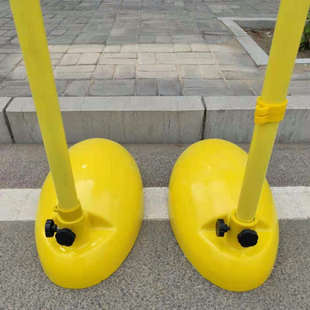 户内外可移动便携式羽毛球网柱羽毛球标准支架网架abs羽毛球柱子