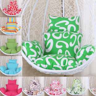 吊篮垫子鸟巢摇兰椅秋千单人吊椅靠垫可拆洗阳台藤椅摇篮坐垫加厚