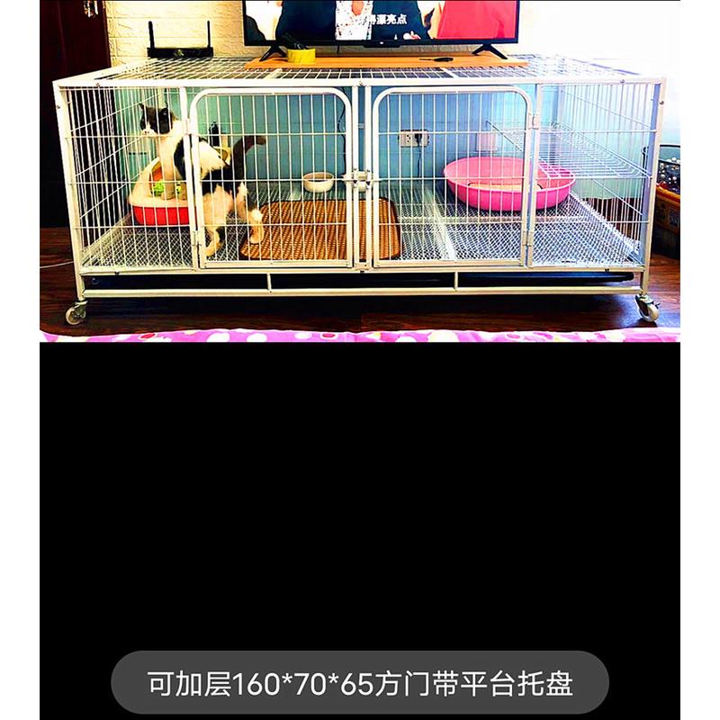 工厂直销宠物繁殖笼猫繁殖小型犬三层多层猫笼笼笼单层可加层