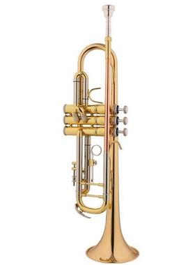 津宝乐器JBTR-410三音号降B调小号管乐队舞台专业演奏