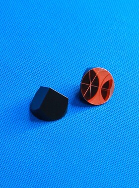 专用棱镜光学玻璃全站仪测距仪角锥光学元件实验器材直径64mm