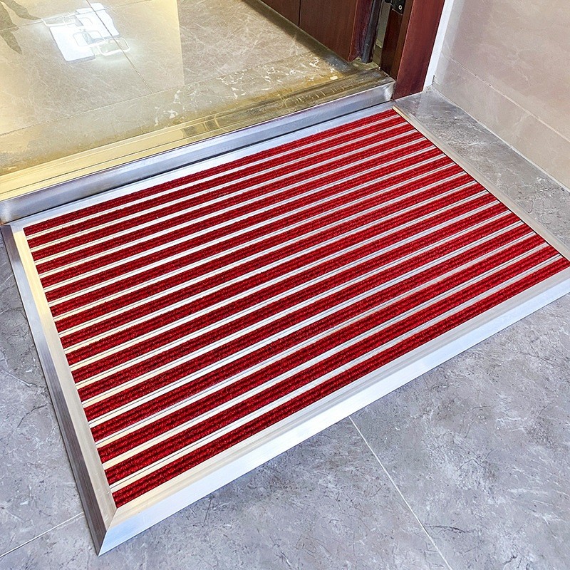 铝合金入户门防尘地垫进门耐磨脚垫门外地毯门口防滑门垫2024新款