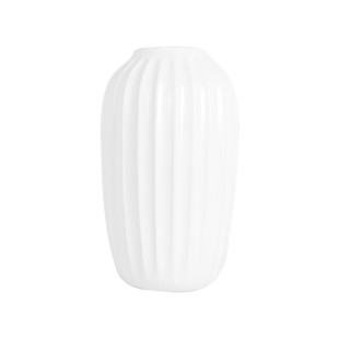 北欧创意花瓶陶瓷束口条纹现代简约摆件装饰品家居花瓶水培摆件