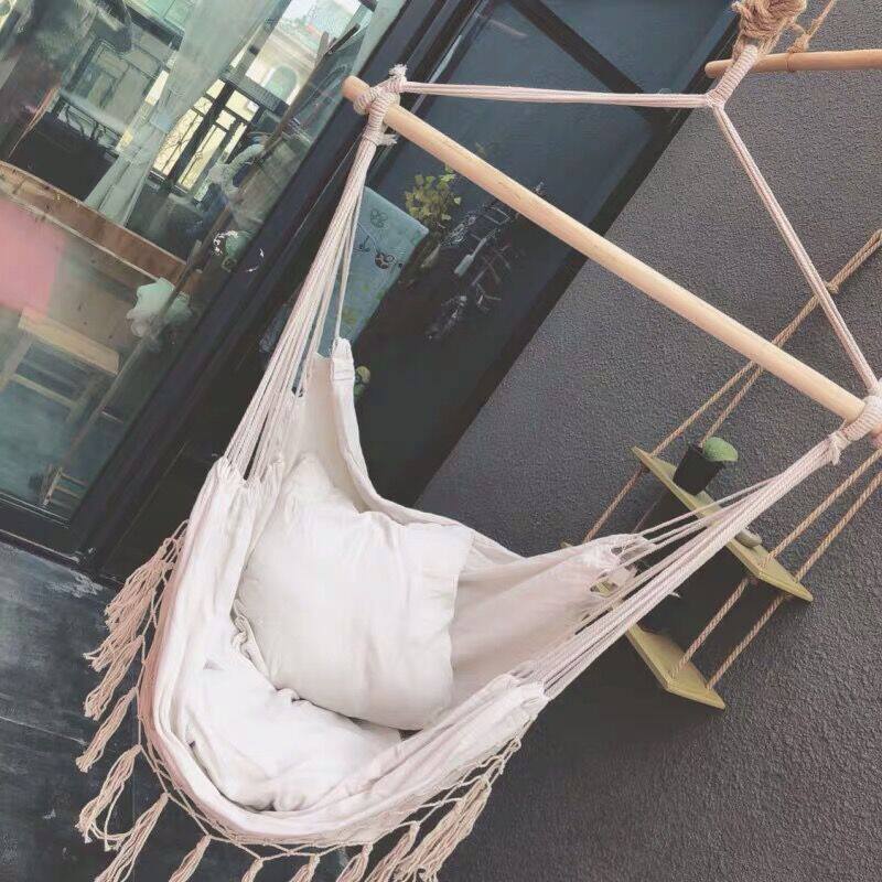 吊椅吊椅波西米亚休闲风室内户外流苏吊床户外网红宿舍吊椅