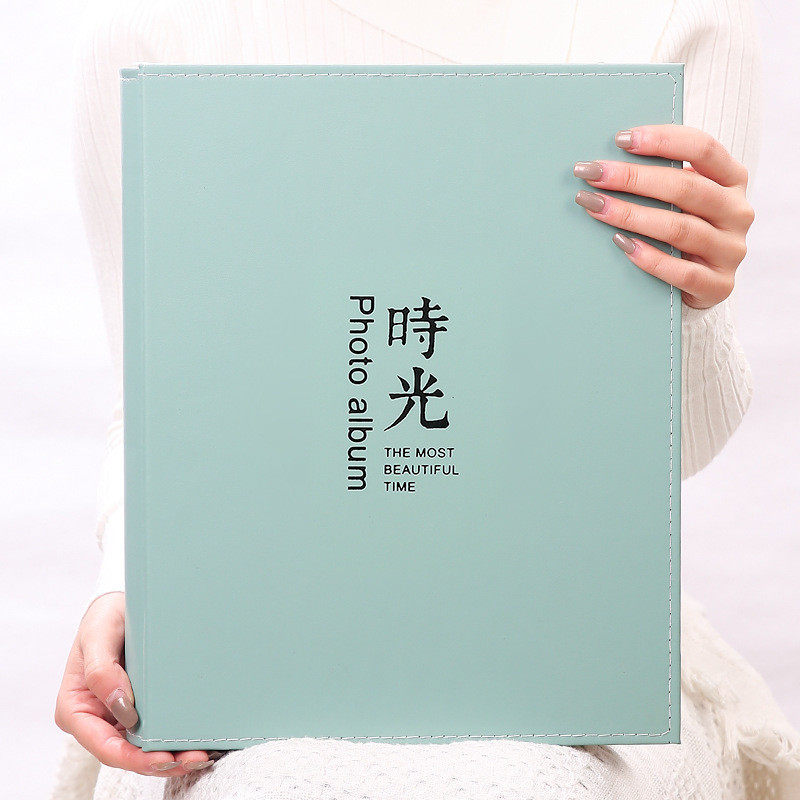 06ym相册本纪念册家庭版大容量竖版6寸情侣款影集800张插页式