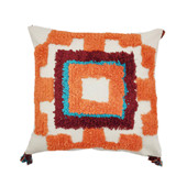 摩洛哥抱枕ins风客厅印度簇绒流苏床头沙发靠垫枕棉布礼品抱枕套