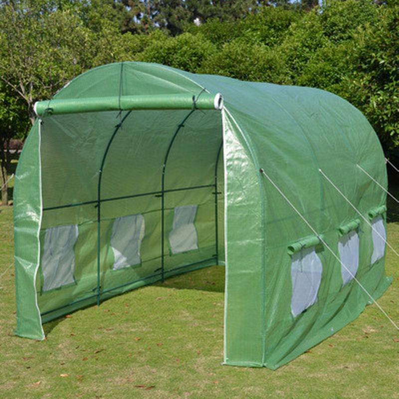 温室花棚暖房保温罩多肉防冻防雨鸡鸭植物种植暖棚大棚骨架养殖棚