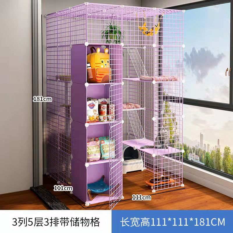 猫笼子家用大号猫窝别墅小猫猫舍三层的房子两层猫屋猫咪用品