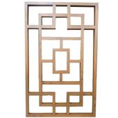 铝合金窗花中式 饰铝窗花 仿古纹仿木雕花铝艺格栅铝合金镂空隔断装