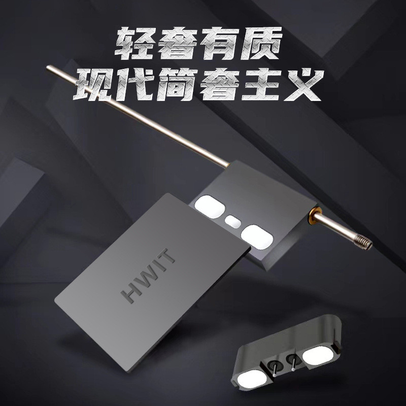 热销hwit维特悍长针针式铰链r1铝框玻璃门阻尼缓冲270度