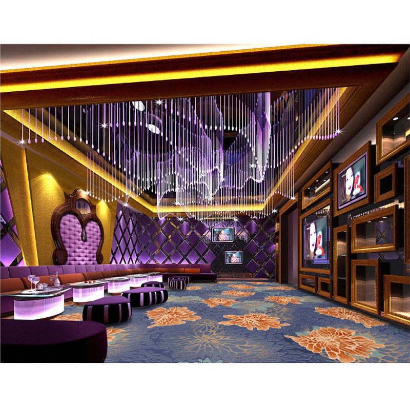 阻燃整耐脏毯酒店铺地易打理高级感宴会厅走道防火尼龙地毯满铺