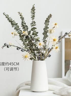 北欧简约干花花瓶轻奢创意客厅电视柜餐桌陶瓷插花家居装饰品摆件