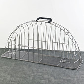 不锈钢洗猫笼小猫小狗洗澡笼子防抓防咬固定风干笼洗猫烘干猫笼子