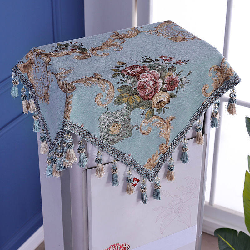 立式欧式空调套防尘罩保护罩布艺柜不取柜式开机机内机室内正方形