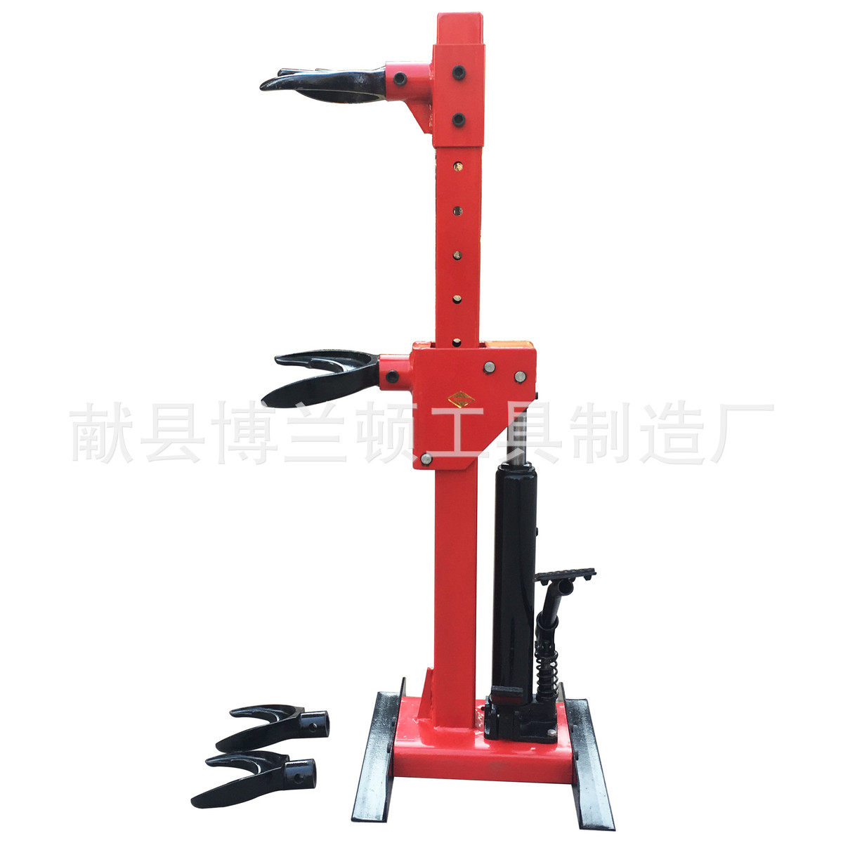 热销型减震弹簧压缩器月牙汽车液压拆装机液压式减震弹簧拆装机