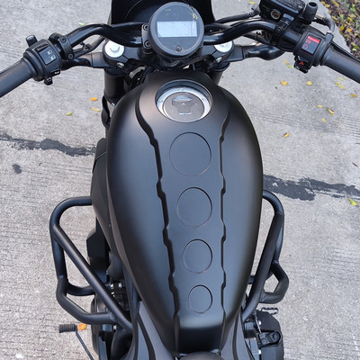 适用CM300/500油箱罩保护壳改装叛逆者CM500油箱外壳防护罩