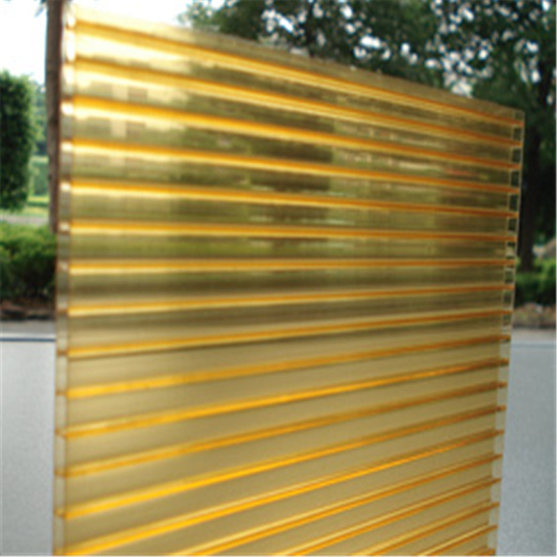 普特卡透明阳光板pc空心阳光板蜂窝布隆阳光板pc塑料隔音板遮阳