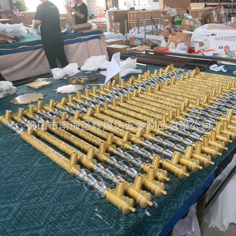 不锈钢把手五金厂家可定制轻奢简约豪华酒店会所玻璃门大大门拉手