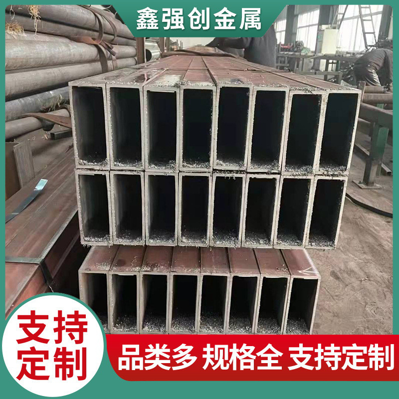 Q355方管厂冷轧无缝方管 圆变方Q345B无缝方管 大口径厚壁方钢管
