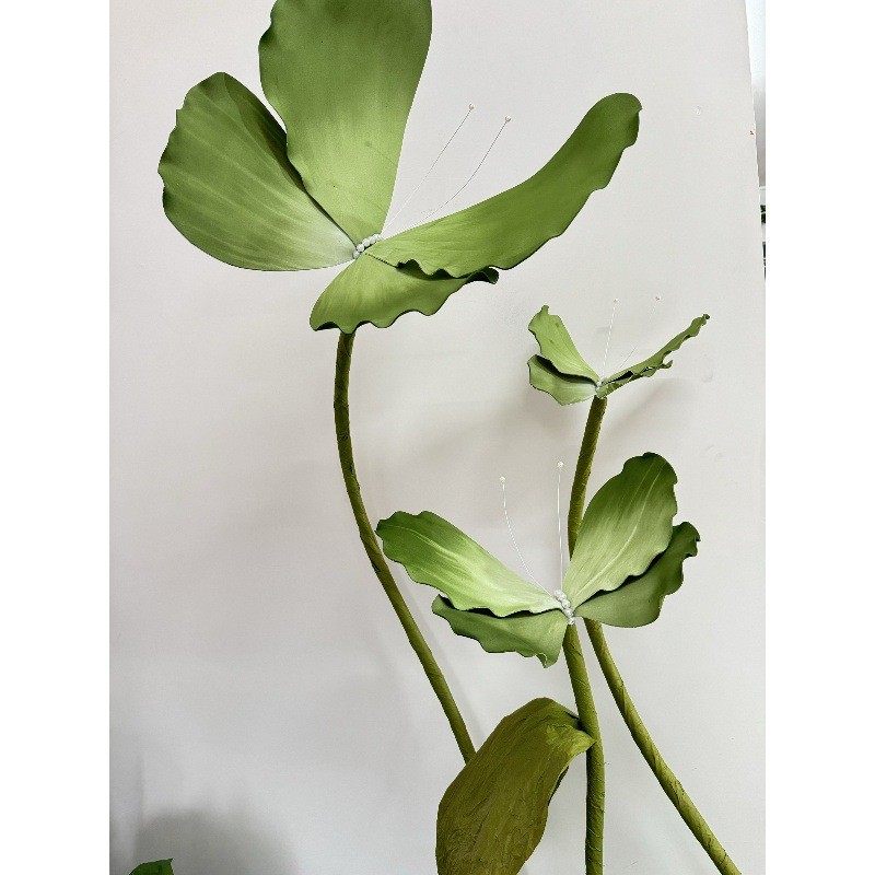 室外防水EVA绿色渐变蝴蝶造型仿真,家居饰品,仿真花/假花,淘宝优惠券,粉丝福利购,淘宝优惠卷